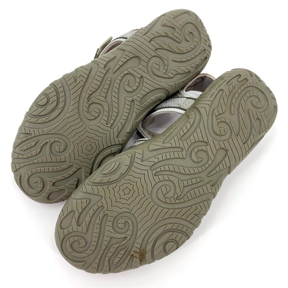 Teva Grey, Silver, and Pink Tirra Kids' Sport Sandal, 5 - Picture 13 of 16